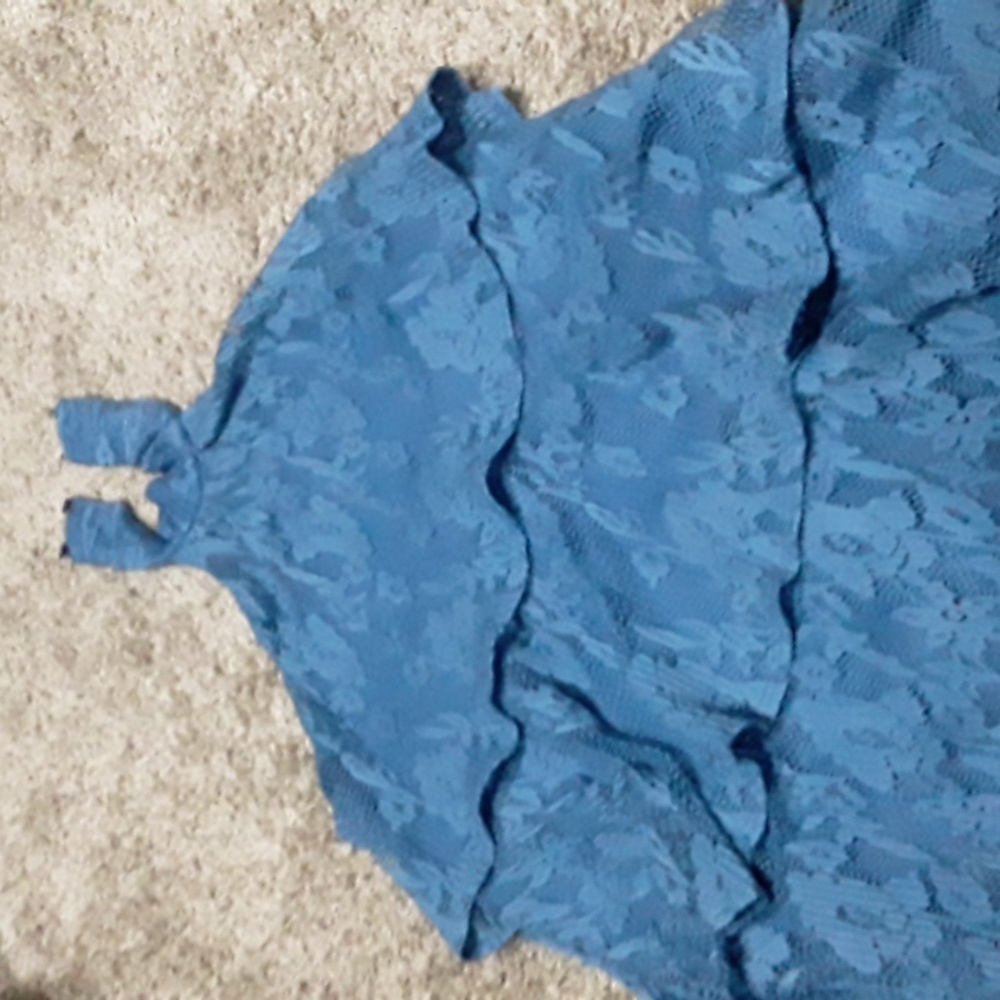 Lace button shirt